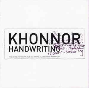 Khonnor - Handwriting album cover