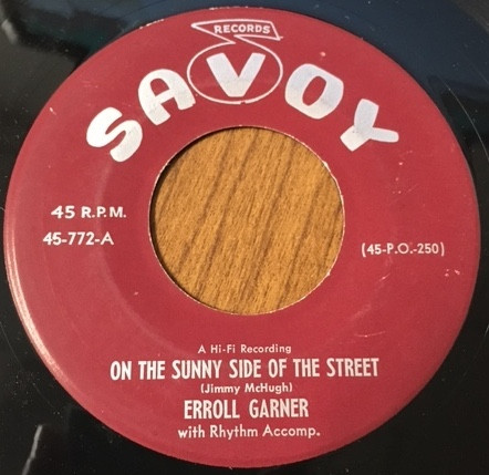 lataa albumi Erroll Garner - On The Sunny Side Of The Street