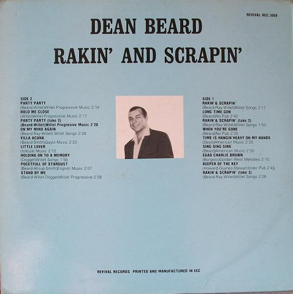 baixar álbum Dean Beard - Rakin And Scrapin