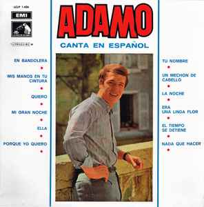 Adamo - Canta En Español album cover
