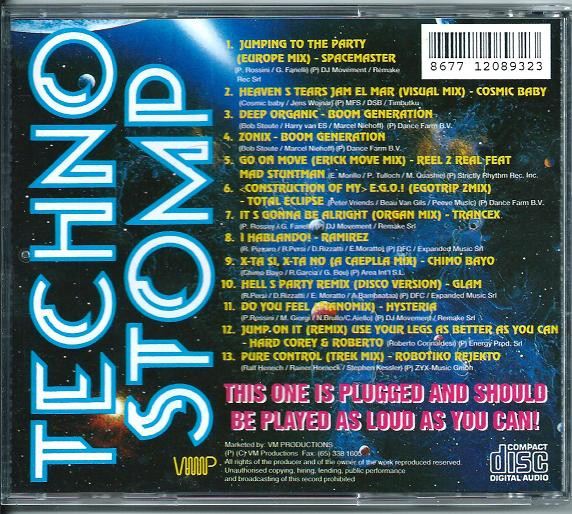 Album herunterladen Various - Techno Stomp