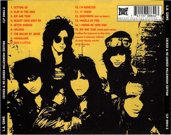 L.A. Guns – Cocked And Re-Loaded (Millenium Edition) (2000, CD