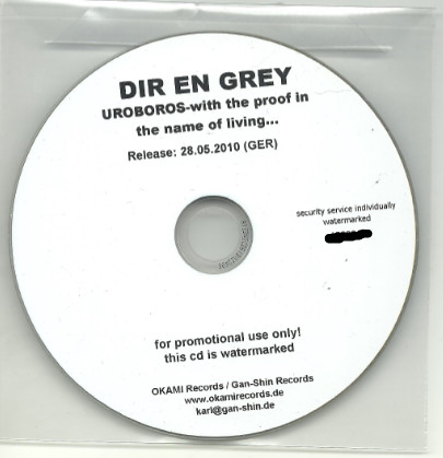 Dir En Grey - Uroboros -With The Proof In The Name Of Living
