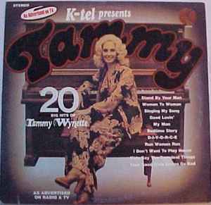 Tammy Wynette - Tammy - 20 Greatest Hits album cover