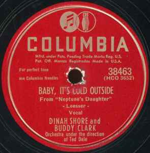 Dinah Shore - Baby, It's Cold Outside / My One And Only Highland Fling album cover