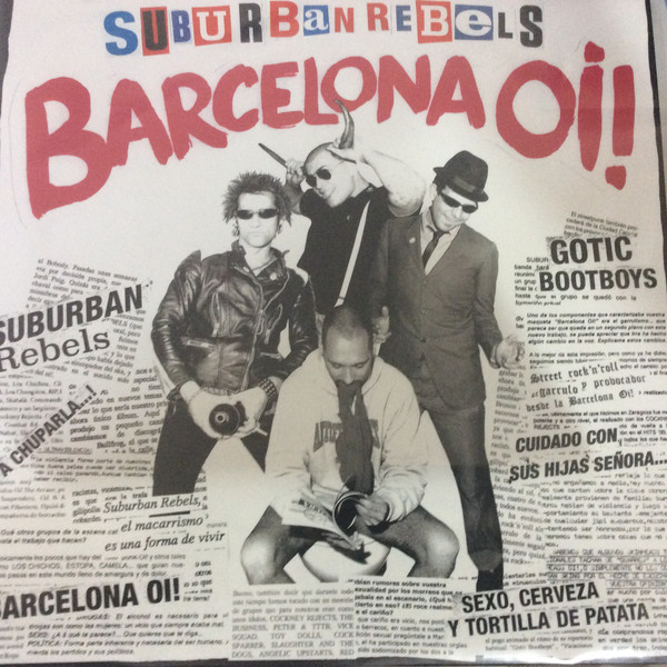 SUBURBAN REBELS Barcelona Oi! LP Magenta