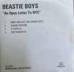 Cover of An Open Letter To NYC, 2004-11-00, CDr