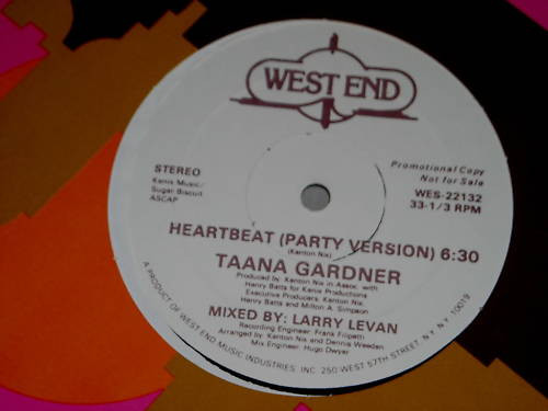 Taana Gardner – Heartbeat (1981, Vinyl) - Discogs