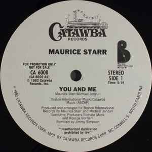 Maurice Starr - You And Me album cover