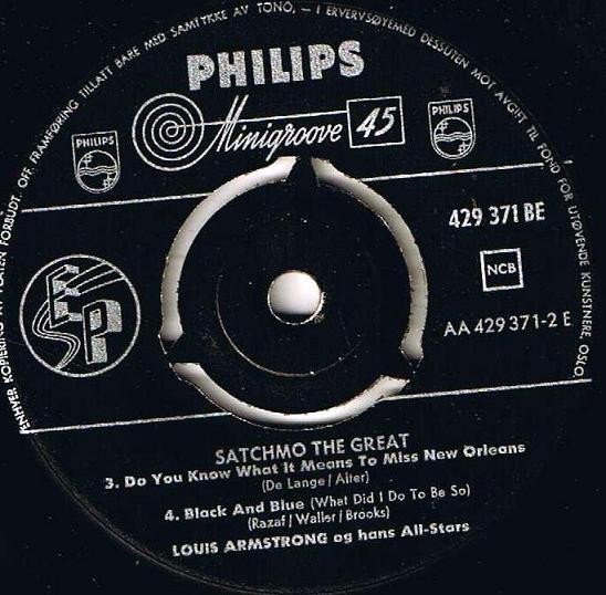 last ned album Louis Armstrong Og Hans AllStars - Satchmo The Great