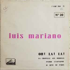 Luis Mariano - N° 20 - Oh ! La ! La ! album cover