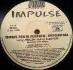 Cover of Theme From Mission: Impossible (Remixed By Junior Vasquez), 1996, Vinyl