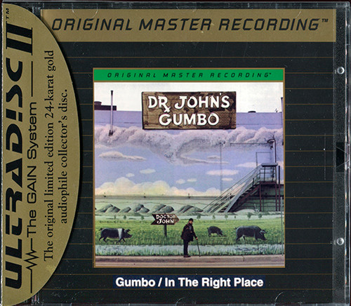 Dr. John – Gumbo / In The Right Place (1995, 24kt Gold Plated, CD