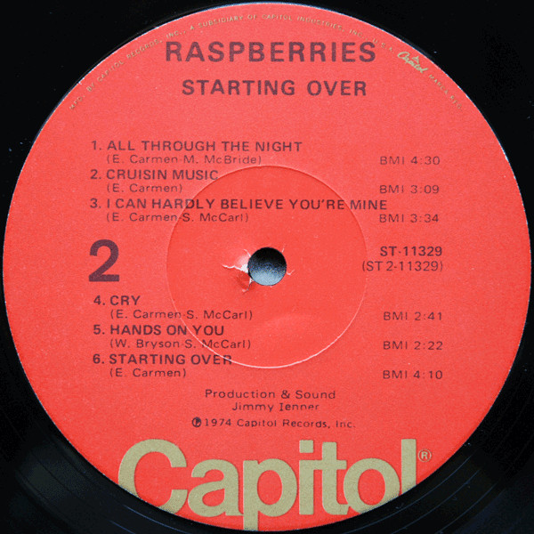 ladda ner album Raspberries - Starting Over