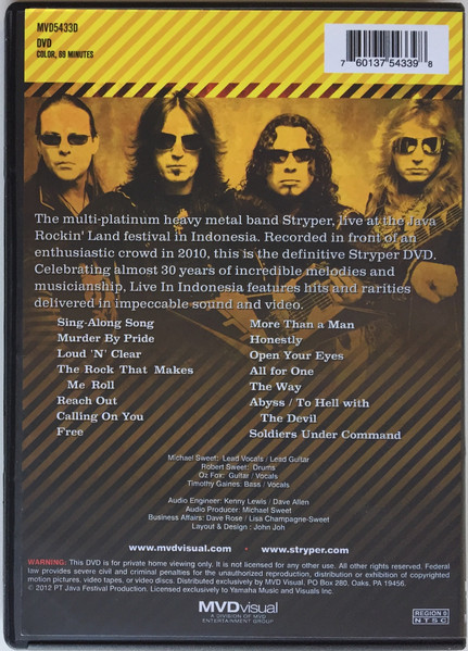 Live in Indonesia at Java Rockin Land [DVD] www.krzysztofbialy.com