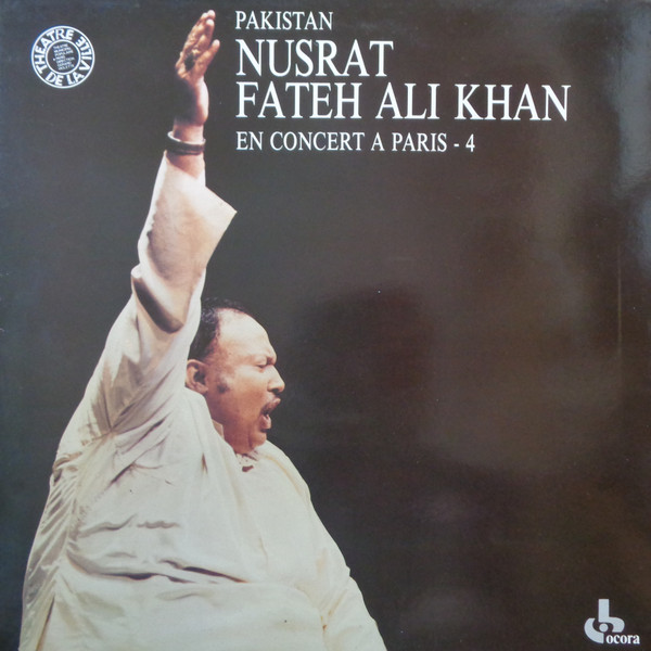 Nusrat Fateh Ali Khan – En Concert À Paris - 4 (1988, Gatefold