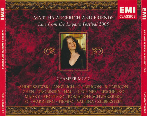 Martha Argerich And Friends – Live From The Lugano Festival 2005 ...