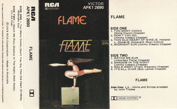 The Flame – The Flame (1970, Vinyl) - Discogs