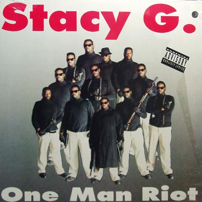 大安売りStacy G. One Man Riot LP 洋楽