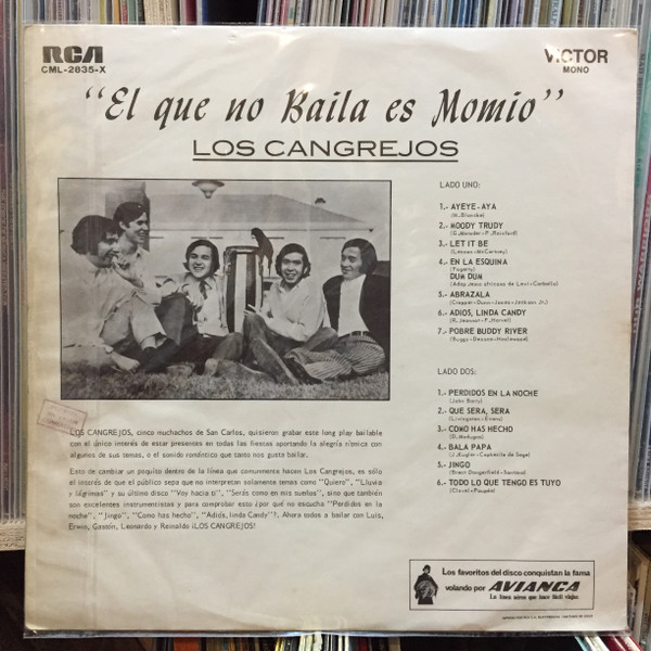 ladda ner album Los Cangrejos - El Que No Baila Es Momio
