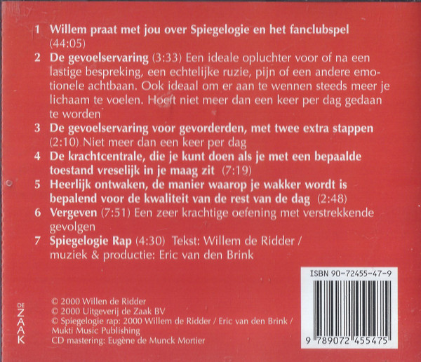 ladda ner album Willem De Ridder - De SpiegelogieCD
