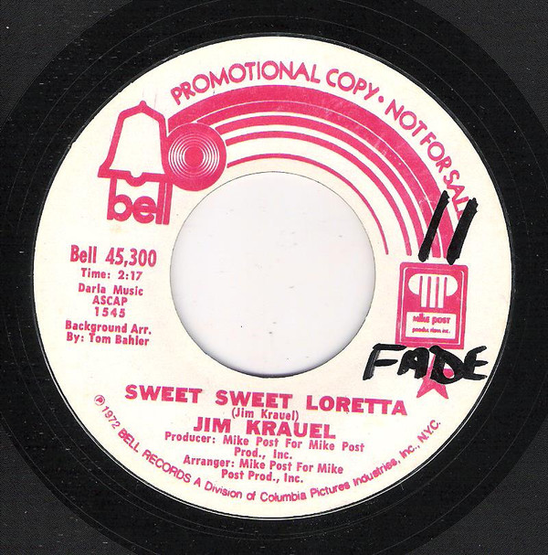 descargar álbum Jim Krauel - Sweet Sweet Loretta