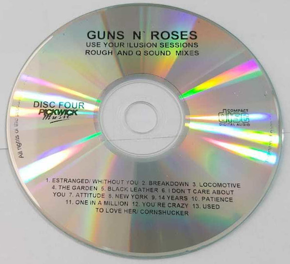 last ned album Guns N' Roses - Use Your Illusion Sessions Rough And Q Sound Mixes