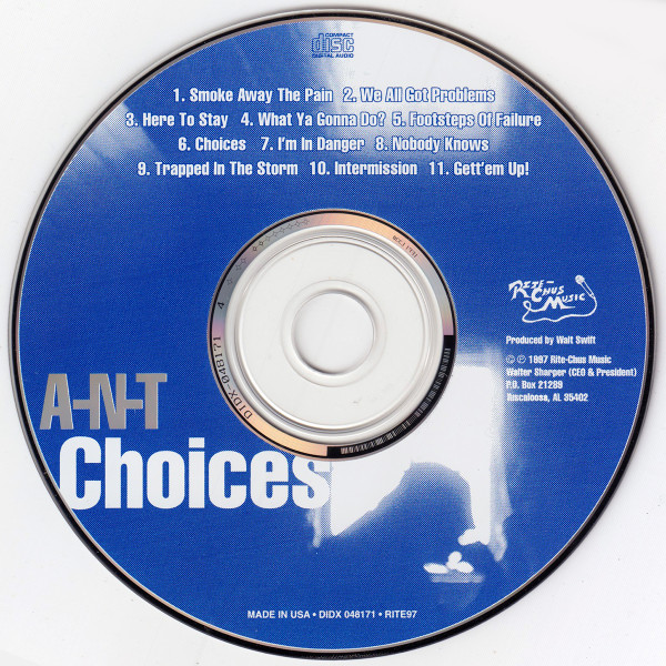last ned album ANT - Choices