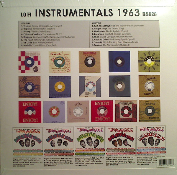 baixar álbum Various - Instrumentals RB Style 1963