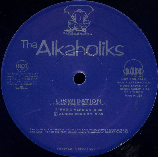 Tha Alkaholiks – Likwidation (1997, Vinyl) - Discogs