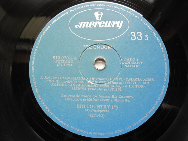 ladda ner album Big Country - The Crossing El Cruce