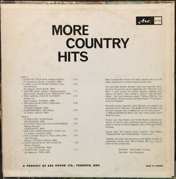 descargar álbum Various - More Country Hits