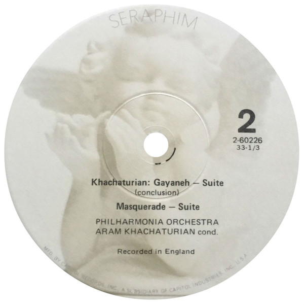 lataa albumi Aram Khachaturian, The Philharmonia Orchestra - Khachaturian Conducts Khachaturian