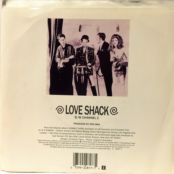 télécharger l'album The B52's - Love Shack