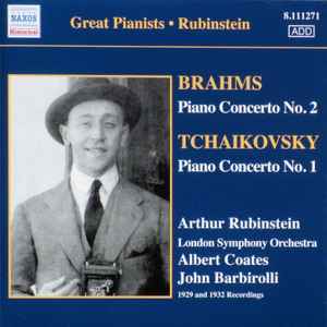 Johannes Brahms - Brahms: Piano Concerto No. 2 • Tchaikovsky: Piano Concerto No. 1 album cover