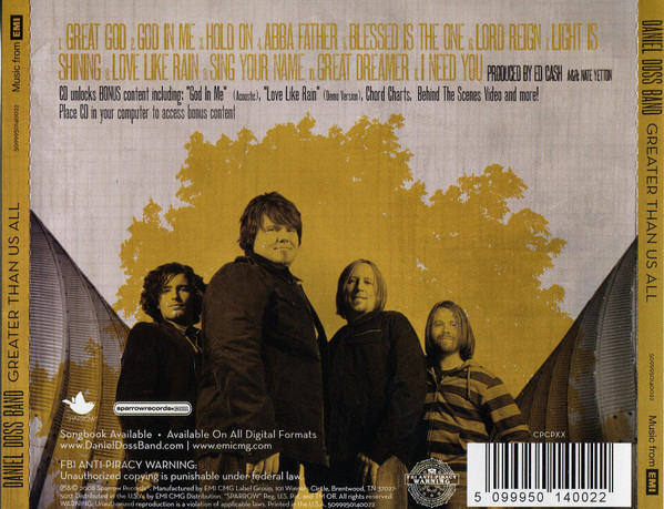 Album herunterladen Daniel Doss Band - Greater Than Us