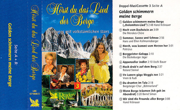 lataa albumi Various - Hörst Du Das Lied Der Berge