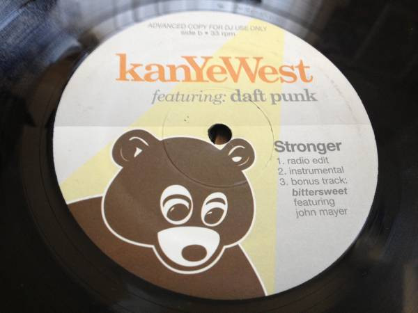 kanYeWest featuring Daft Punk – Stronger (2007, Vinyl) - Discogs