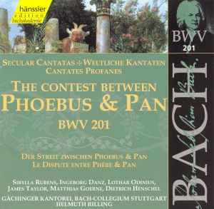 Johann Sebastian Bach - The Contest Between Phoebus & Pan (BWV 201) album cover