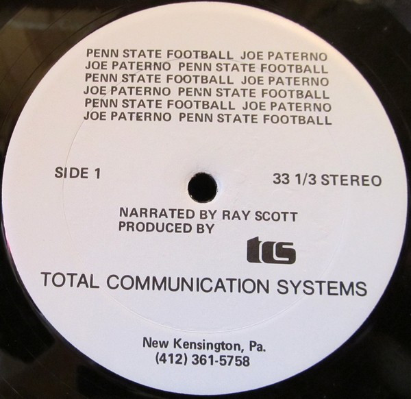 télécharger l'album Ray Scott - Penn State Football Joe Paterno