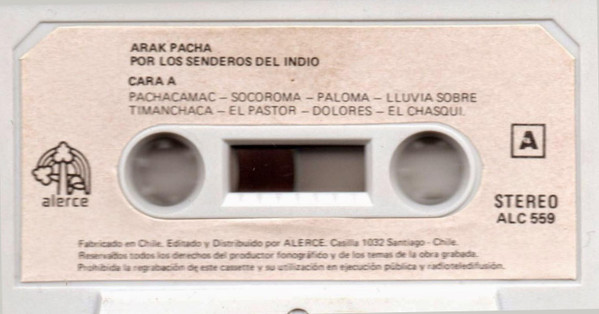 Arak Pacha Por Los Senderos Del Indio Releases Discogs