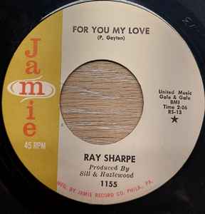 Ray Sharpe - For You My Love / Red Sails In The Sunset album cover