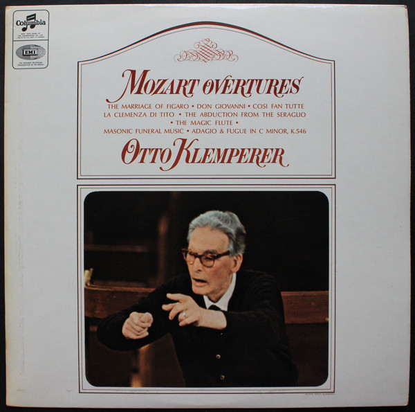 Mozart, Otto Klemperer – Overtures (Vinyl) - Discogs