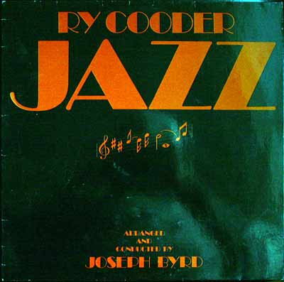 Ry Cooder – Jazz (1978, Vinyl) - Discogs