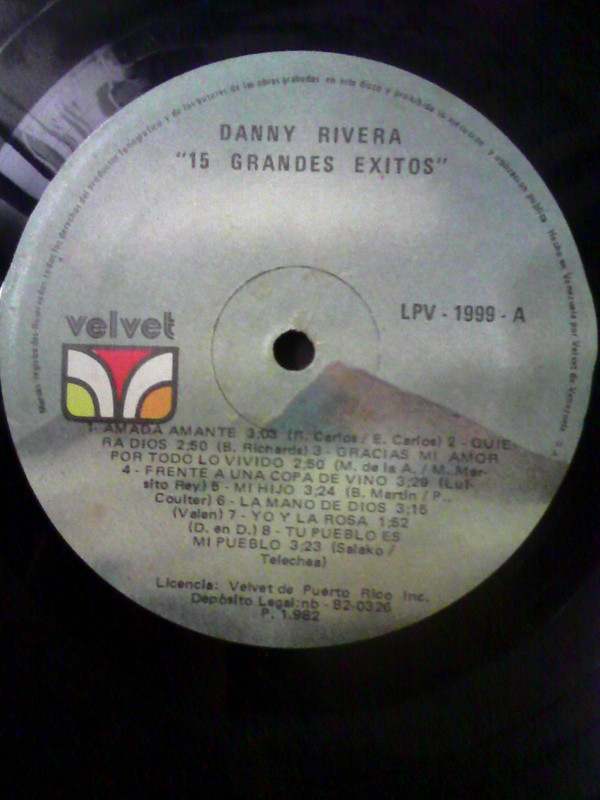 last ned album Danny Rivera - 15 Grandes Éxitos