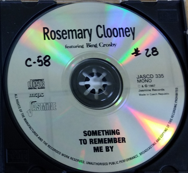 last ned album Rosemary Clooney - Something To Remember Me By