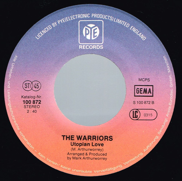 télécharger l'album The Warriors - Island In The Sun