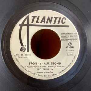 spektrum Korn Dødelig Led Zeppelin – Bron-Y-Aur Stomp / Immigrant Song (1970, Vinyl) - Discogs