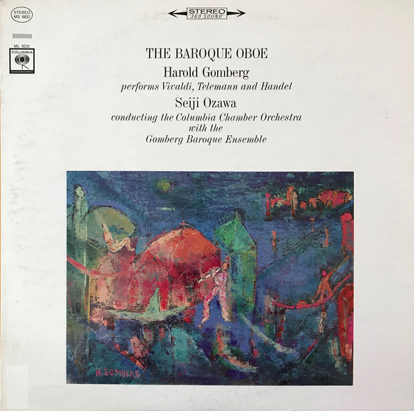 Harold Gomberg, Seiji Ozawa, Columbia Chamber Orchestra, Gomberg ...