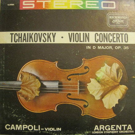 Tchaikovsky, Campoli With The London Symphony Orchestra Conducted